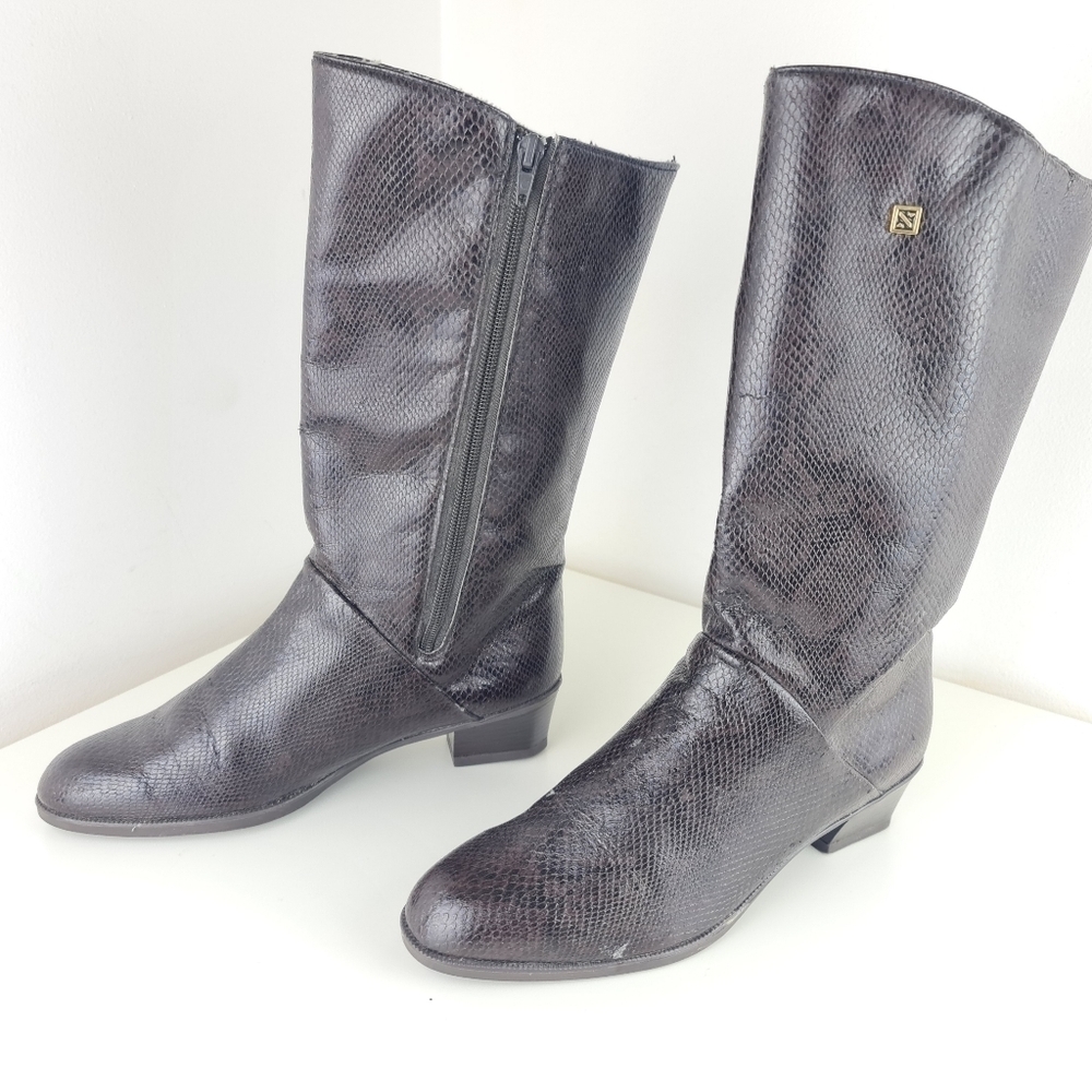 Naturalizer boots size 8.5 brown 90s vintage brown